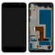 Pantalla LCD puede usarse con Huawei Honor 6 H60-L02, negro, con marco, Original (PRC)