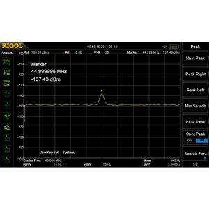 Preamplificador RIGOL PA DSA1030 código de activación 