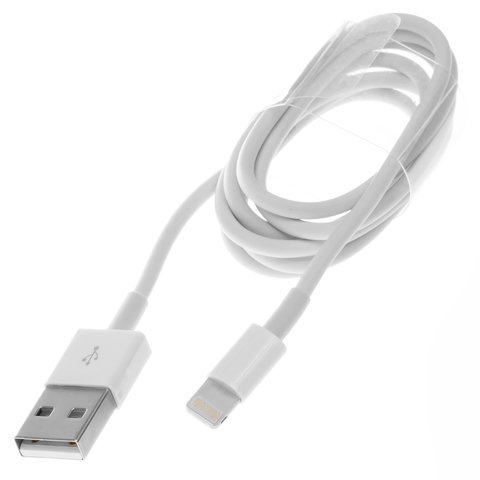 Cable USB, USB tipo A, Lightning, 100 cm, blanco, Original PRC 