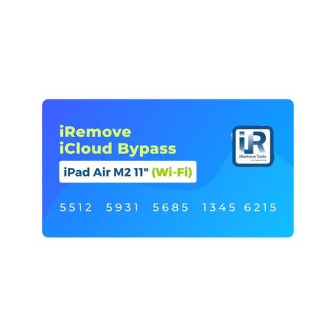 iRemove iCloud Bypass para iPad Air M2 11" Wi Fi 