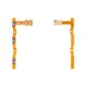 Cable flex puede usarse con Infinix Note 40 (X6853), Note 40 Pro (X6850), del botón de volumen, del botón de encendido