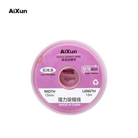 Malla para desoldar Aixun AX DW1515, Ancho  1.5 mm, L  1.5 m