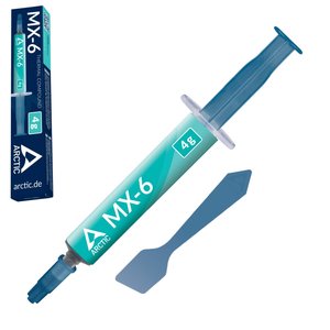 Pasta térmica Arctic MX 6, en jeringa, 4 g, Original, 7.5 Вт м*К