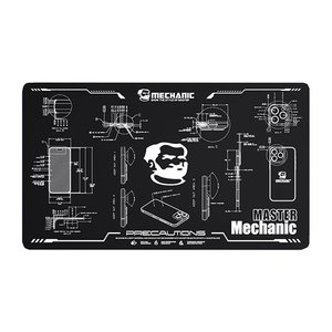 Alfombrilla aislante Mechanic V79, resistente al calor, resistente a las manchas, 600 mm, 350 mm