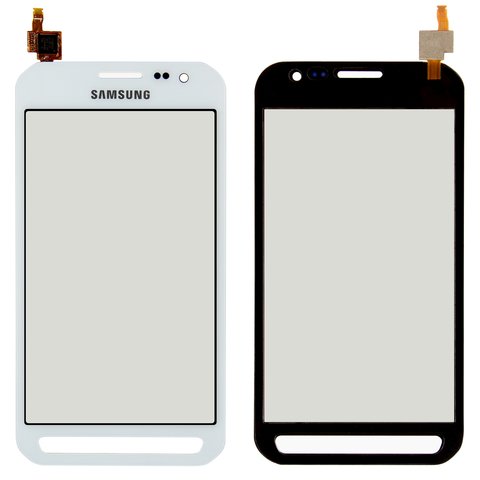 Сенсорний екран для Samsung G388 Galaxy Xcover 3, G388F Galaxy Xcover 3, G389F Galaxy Xcover 3, білий