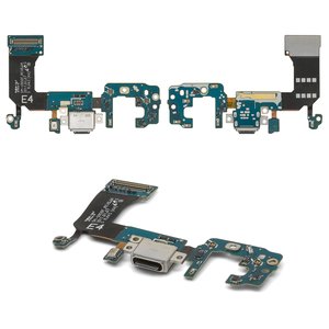 Шлейф для Samsung G950F Galaxy S8, конектора зарядки, з мікрофоном, Original PRC 