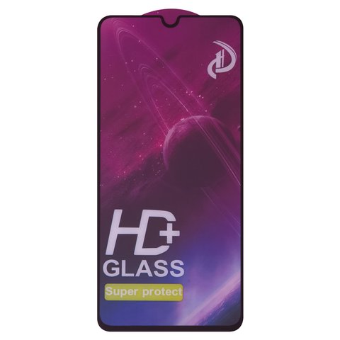 Защитное стекло All Spares для Samsung M146 Galaxy M14, совместимо с чехлом, Full Glue, черный, cлой клея нанесен по всей поверхности