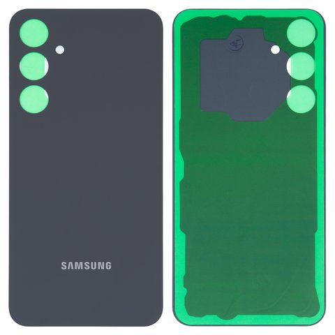 Задняя панель корпуса для Samsung S711 Galaxy S23 FE, серая, со стеклом камеры, graphite