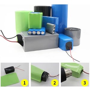 Термозбіжна трубка, 1 м, 35 мм, м'ятна