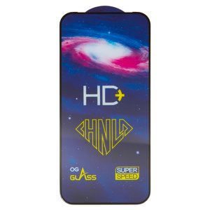 Защитное стекло All Spares для Google Pixel 9, 0,33 мм 9H, совместимо с чехлом, Full Glue, черный, HD+