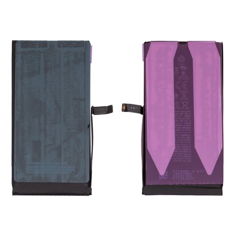 Аккумулятор для iPhone 14 Plus, Li ion, 3.86 В, 4730 мАч, повышенная ёмкость, без сообщения об ошибке, A2850 