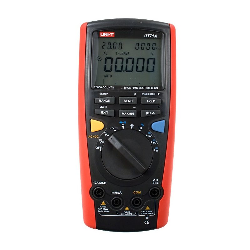 Цифровий мультиметр UNI-T UT71A Зображення 1