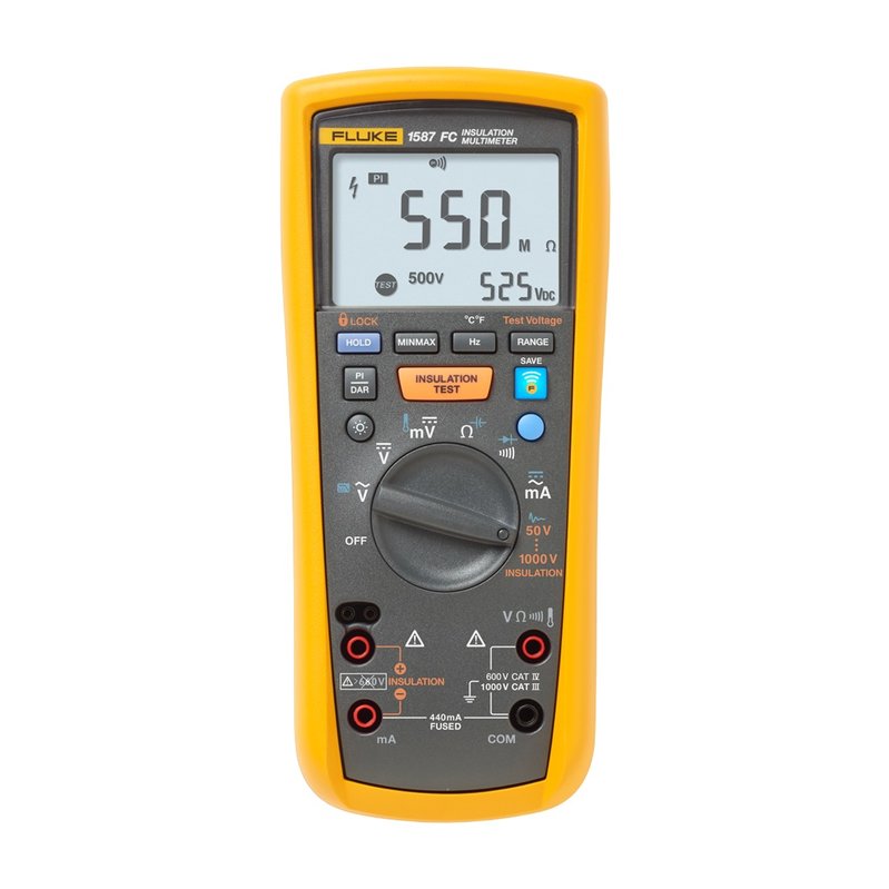 Мультиметр-мегаомметр Fluke 1587 FC (4691215) Зображення 5