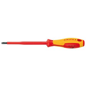 Отвертка шлицевая диэлектрическая Knipex 98 20 35