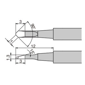 Паяльное жало Goot XST 80HRT 1C