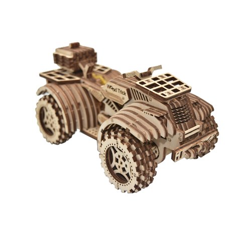 Mechanical 3D Puzzle Wood Trick Quad Bike