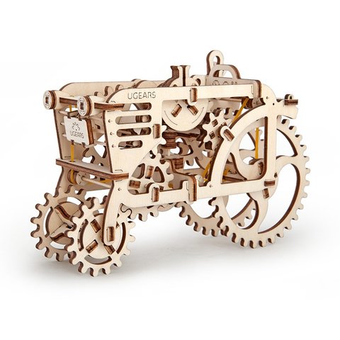 Механічний 3D пазл UGEARS Трактор