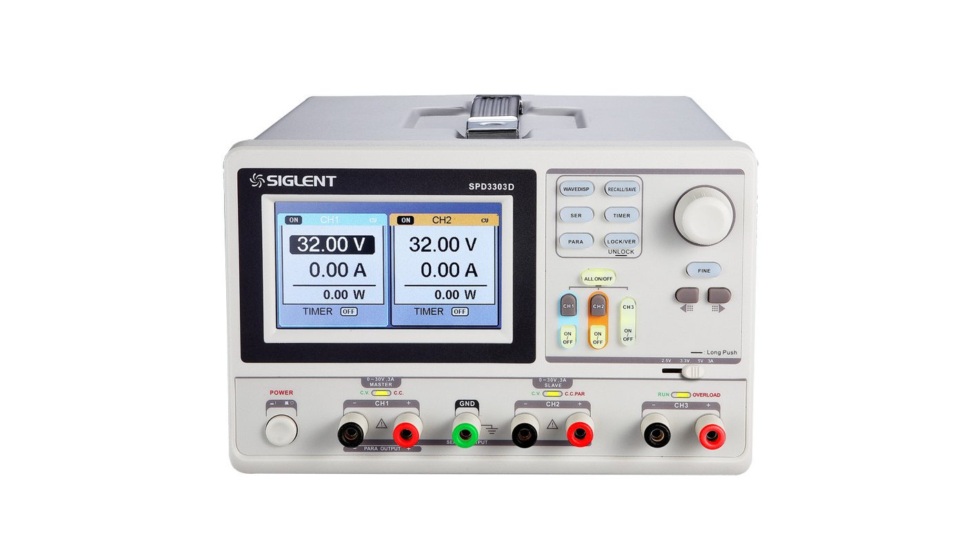 Fuente de alimentación programable Siglent SPD3303D - ToolBoom