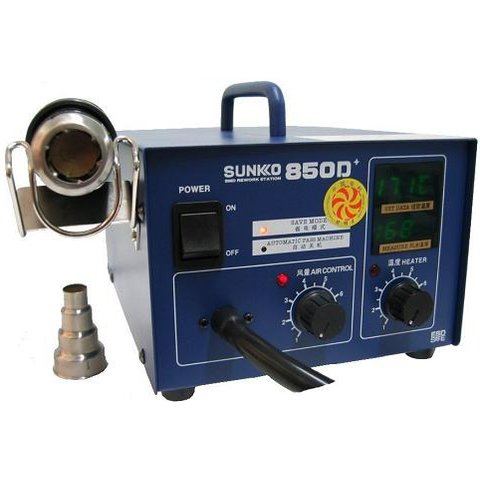 SUNKKO 850D+ Intelligent Double Display Vortex(L  SMD BGA Maintenance Station