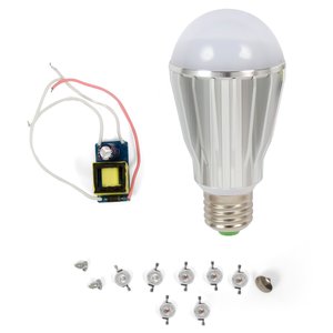 Juego de piezas para armar una lámpara LED para invernaderos SQ-Q17 7 W E27 – cultivo de plantas Juego de piezas para armar una lámpara LED para invernaderos SQ-Q17 7 W E27 – cultivo de plantas